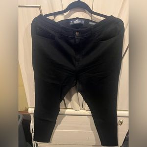 Black skinny jeans size 15
